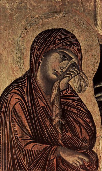 Cimabue, Crucifix, 1265-1268 (detail)