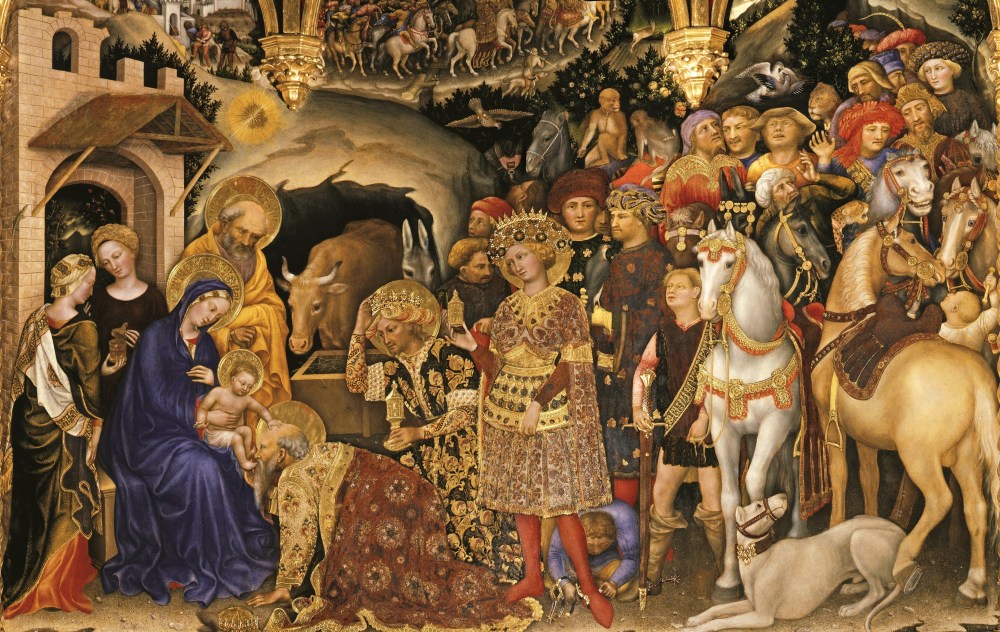 Gentile da Fabriano, Adoration of the Magi (Adorazione dei Magi), 1423